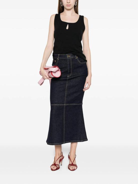 26SS 빅토리아 베컴 민소매 티셔츠 1226JTP007237A1 Black - VICTORIA BECKHAM
