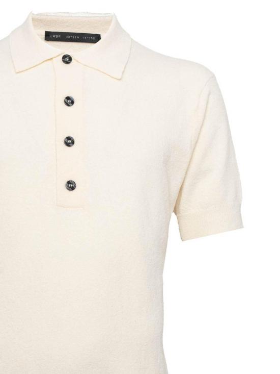 26SS 로우브랜드 폴로 티셔츠 LM26007A014 White - LOW BRAND