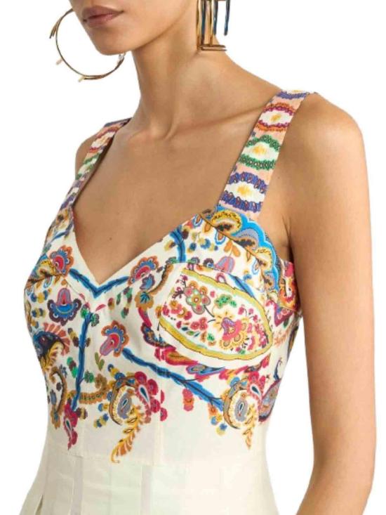 26SS 에트로 미디 원피스 WRHA025399SP5H9X0800 White - ETRO