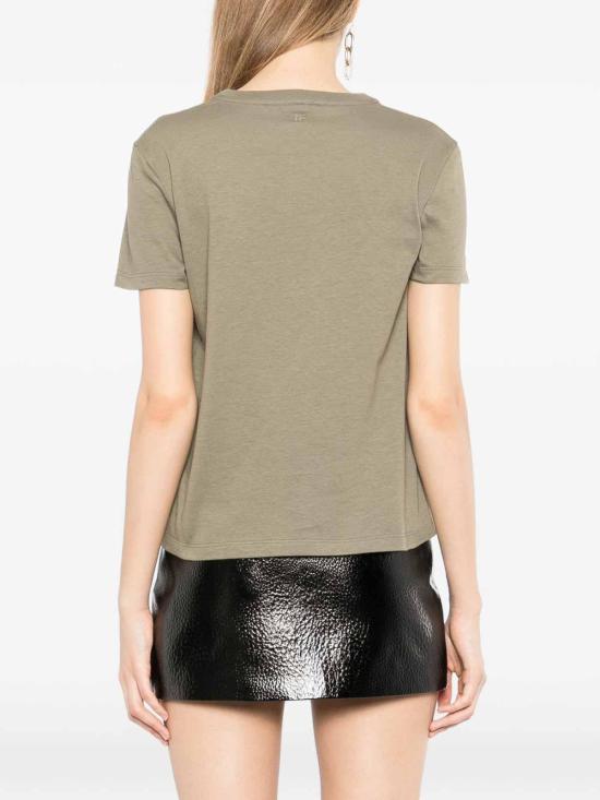 26SS 톰포드 반팔 티셔츠 TSJ629JEX190GAH Green - TOMFORD