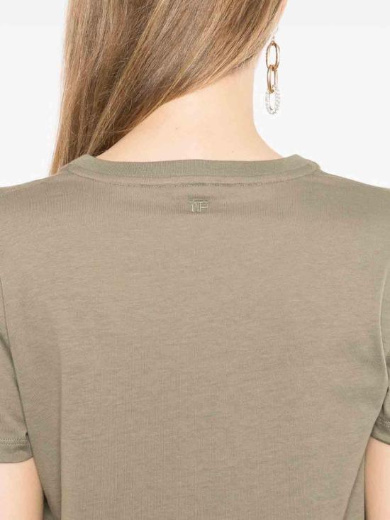 26SS 톰포드 반팔 티셔츠 TSJ629JEX190GAH Green - TOMFORD