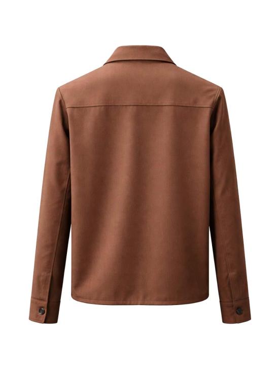 26SS 프랜지스 콜렉션 긴팔 셔츠 2OS42AATXAYEUE40 Brown - FRANZESE COLLECTION