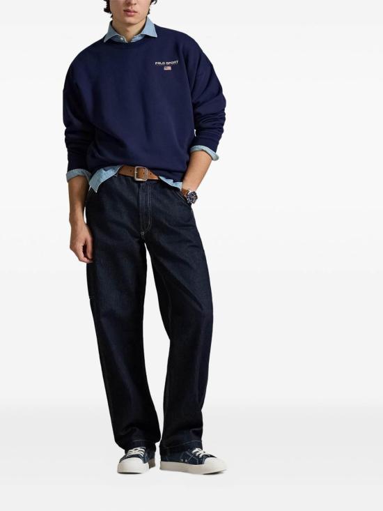 26SS 폴로 랄프로렌 긴팔 티셔츠 710B14773002 Blue - POLO RALPH LAUREN