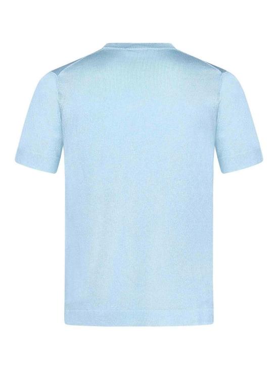 26FW 프랜지스 콜렉션 반팔 티셔츠 FE6853CCIELO Light Blue - FRANZESE COLLECTION