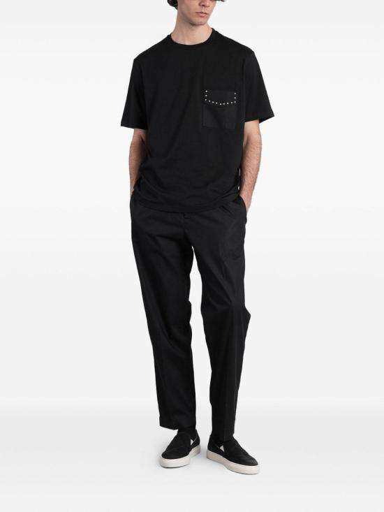 26SS 로우브랜드 스트레이트 팬츠 LP26043D001 Black - LOW BRAND