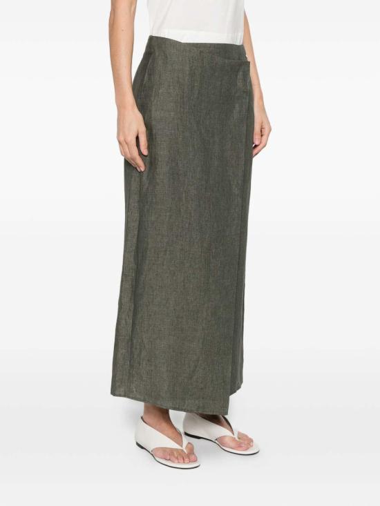 26SS 에르노 미디 스커트 GN000110D17105Z7400 GREEN - HERNO