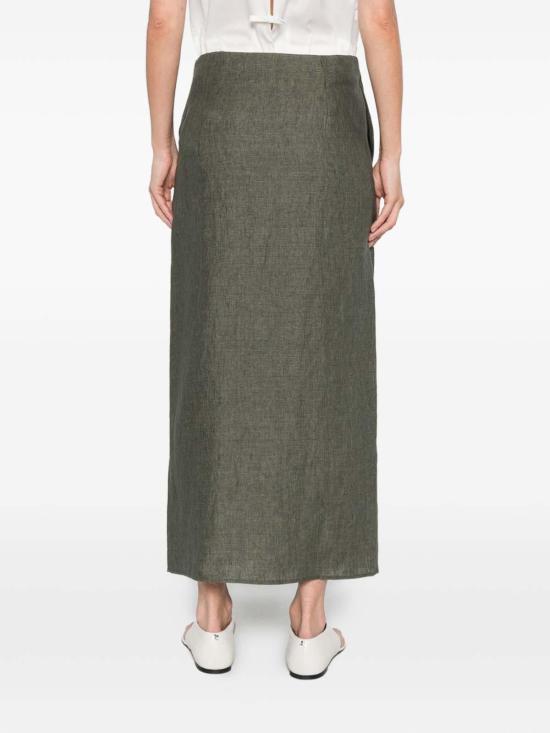 26SS 에르노 미디 스커트 GN000110D17105Z7400 GREEN - HERNO