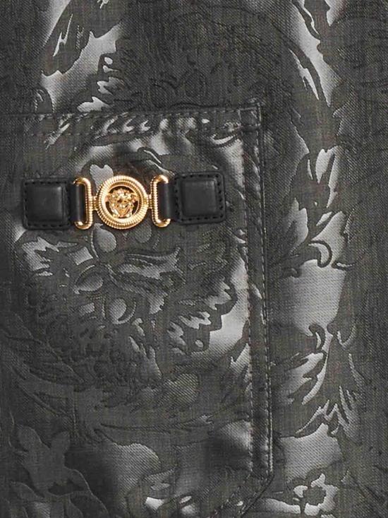26SS 베르사체 스트레이트 팬츠 10207031A158871EG00 Grey - VERSACE
