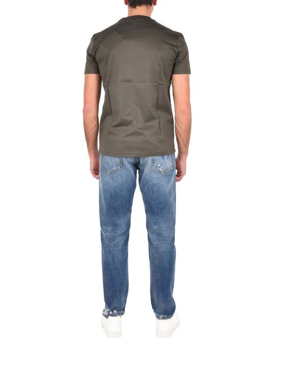 26SS 로우브랜드 반팔 티셔츠 L1TFW25266565M074 Brown - LOW BRAND