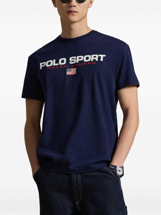 26SS 폴로 랄프로렌 반팔 티셔츠 710B14759004 Blue - POLO RALPH LAUREN