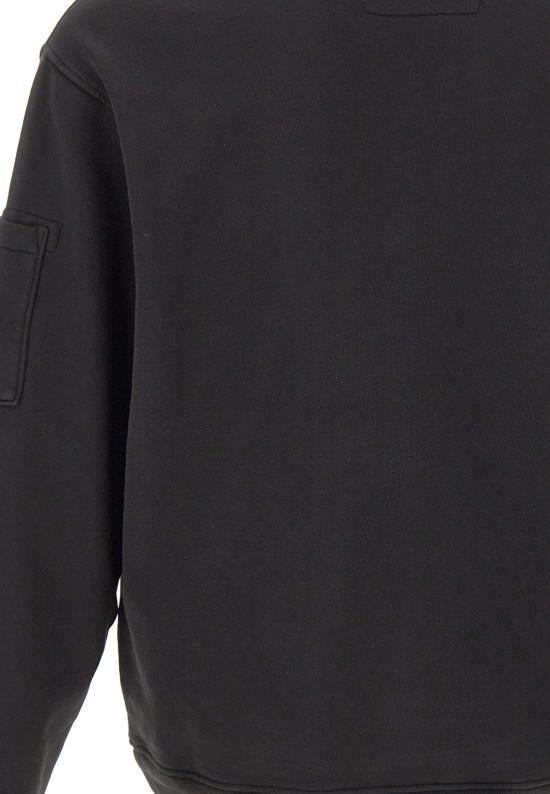 26SS 씨피 컴퍼니 스웨터 20CMSS036A110044G999 BLACK - C.P. COMPANY