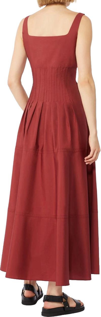 26SS 막스마라 미디 원피스 2616221022600074 MAROON - MAX MARA