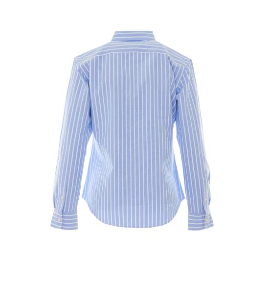 26FW 폴로 랄프로렌 포니 로고 옥스포드 셔츠 211891377004 BLUE WHITE Blue - POLO RALPH LAUREN