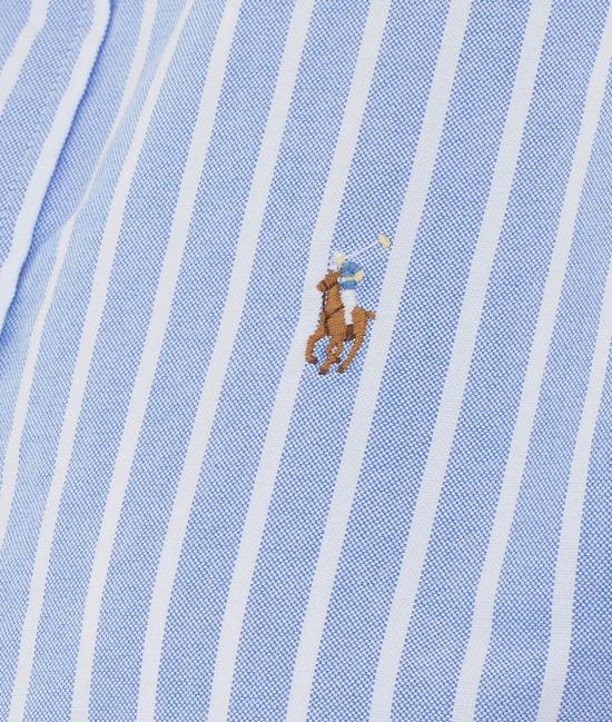 26FW 폴로 랄프로렌 포니 로고 옥스포드 셔츠 211891377004 BLUE WHITE Blue - POLO RALPH LAUREN