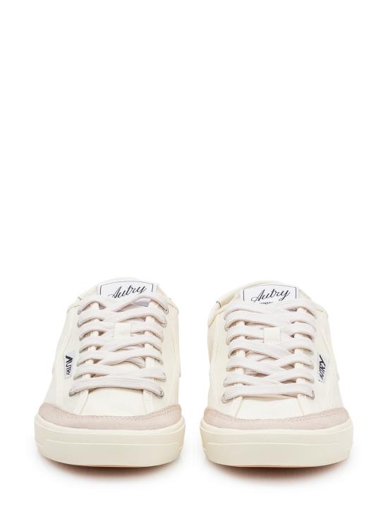 26SS 오트리 WINDSCAPE 로우 스니커즈 스웨이드 SCLW CU02 CREAM DOM - AUTRY