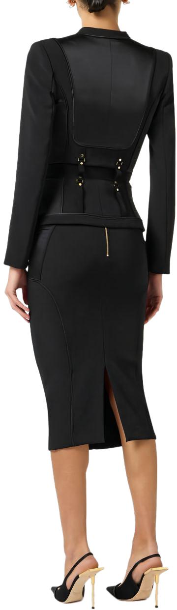 26SS 엘리자베타프랜치 수트 자켓 GI23362E2110 BLACK - ELISABETTA FRANCHI