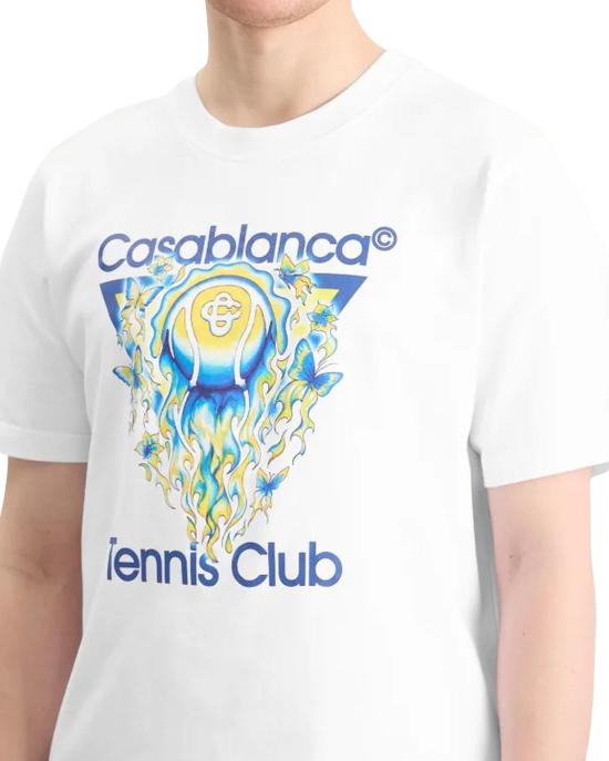 26SS 카사블랑카 반팔 티셔츠 5056810772595 WHITE - CASABLANCA