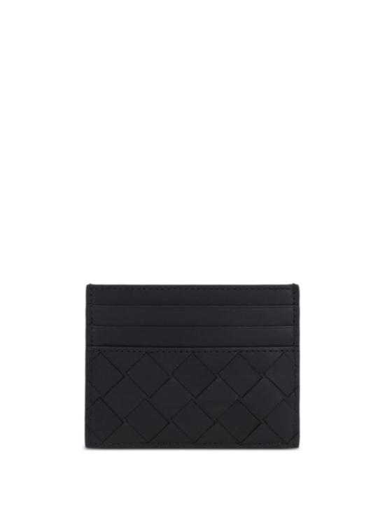 26FW 보테가베네타 인트레치아토 카드 지갑 743209VCPQ38803 Black