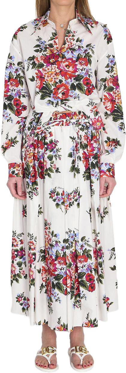 26SS 돌체앤가바나 블라우스 8057576219376 WHITE - DOLCE & GABBANA