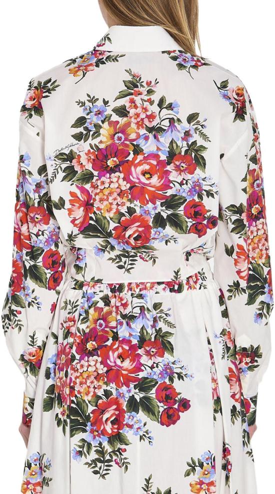 26SS 돌체앤가바나 블라우스 8057576219376 WHITE - DOLCE & GABBANA