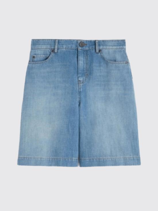 26SS 위켄드막스마라 데님 숏팬츠 265141036206 006 Blue