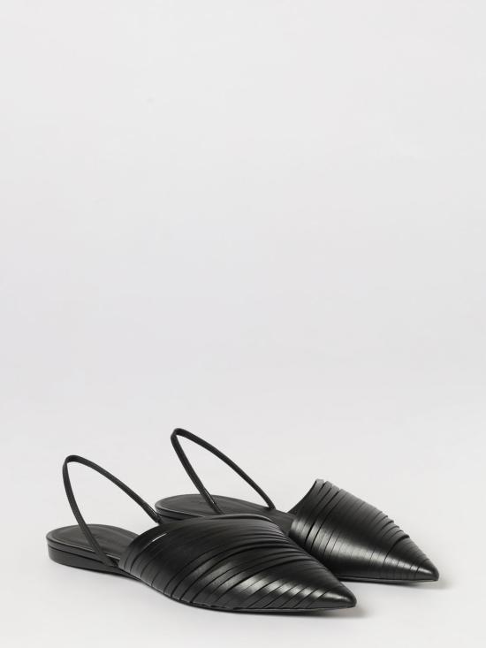 26SS 엠포리오 아르마니 플랫 슈즈 EW004457 AF21971 UC001 Black - EMPORIO ARMANI