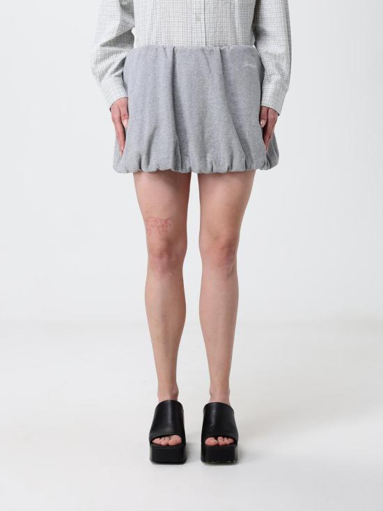 26SS 던스트 미디 스커트 UDSK6B228 Grey