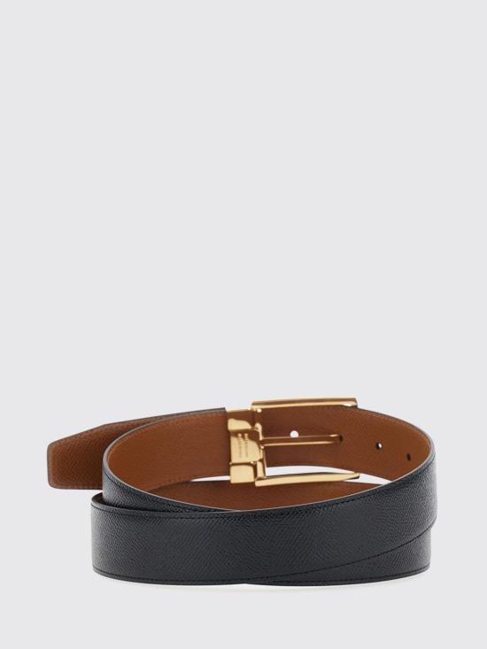 26SS 살바토레 페라가모 리버시블 어드저스터블 간치니 벨트 67A037 790180 079 Brown - SALVATORE FERRAGAMO