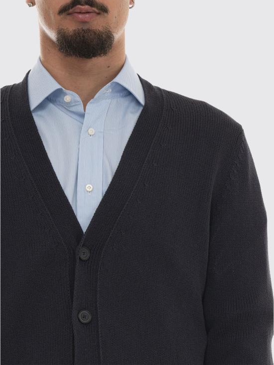 26SS 휴고보스 가디건 50563597 409 Blue - HUGO BOSS