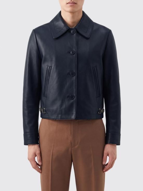 26SS 구찌 가죽 자켓 815063XNBBP 4001 Blue