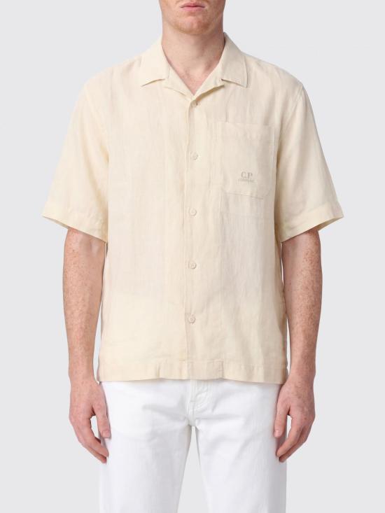 26SS 씨피 컴퍼니 반팔 셔츠 20CMSH258A110533G 114 Beige