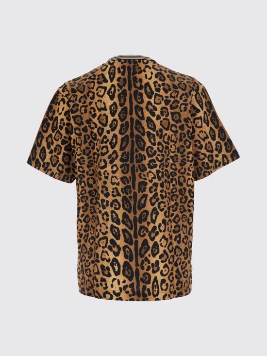 26SS 돌체앤가바나 반팔 티셔츠 G8PN9TII7B0 HXNBM Brown - DOLCE & GABBANA