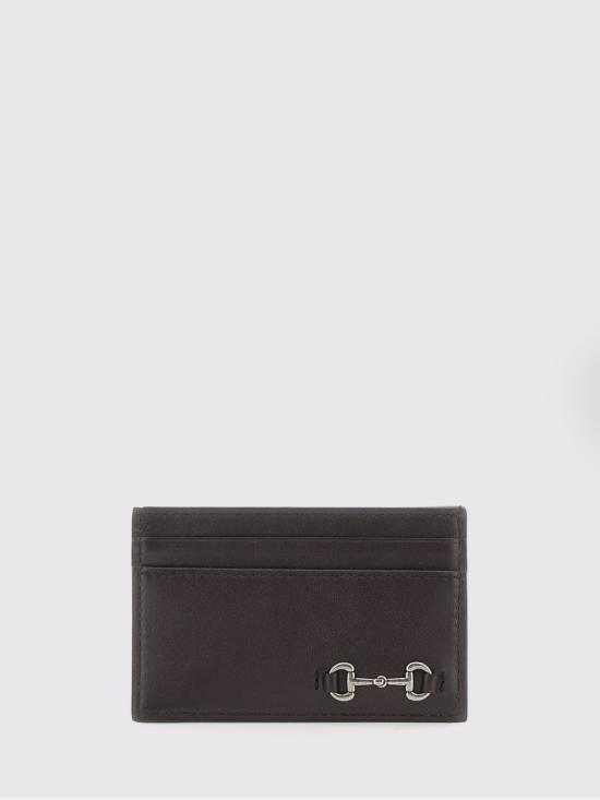 26SS 구찌 홀스빗 카드 케이스 846952AAFP1 2140 Brown
