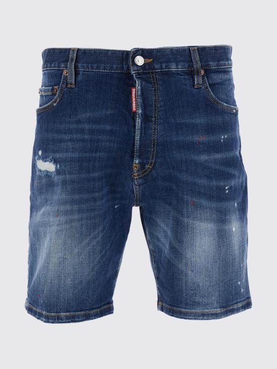 26SS 디스퀘어드2 데님 숏팬츠 S74MU0985S30664 470 Denim - DSQUARED2