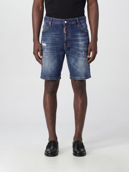 26SS 디스퀘어드2 데님 숏팬츠 S74MU0985S30664 470 Denim