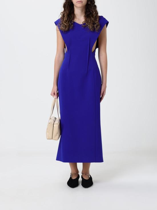 26SS 질샌더 롱 원피스 J03CT0620J70218 427 Royal Blue - JIL SANDER