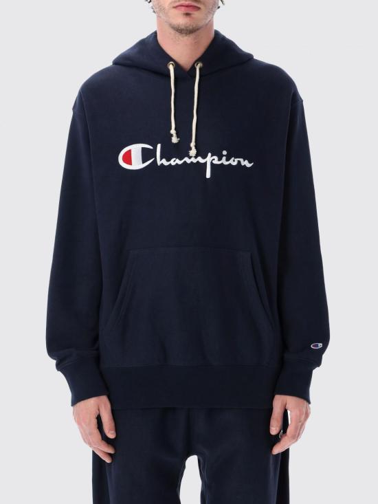 26SS 챔피온 후드 티셔츠 221168 BS501 Navy