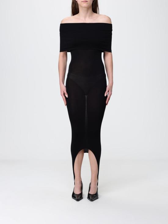 26SS 알라이아 롱 원피스 AA9R3022K191C 995 Black