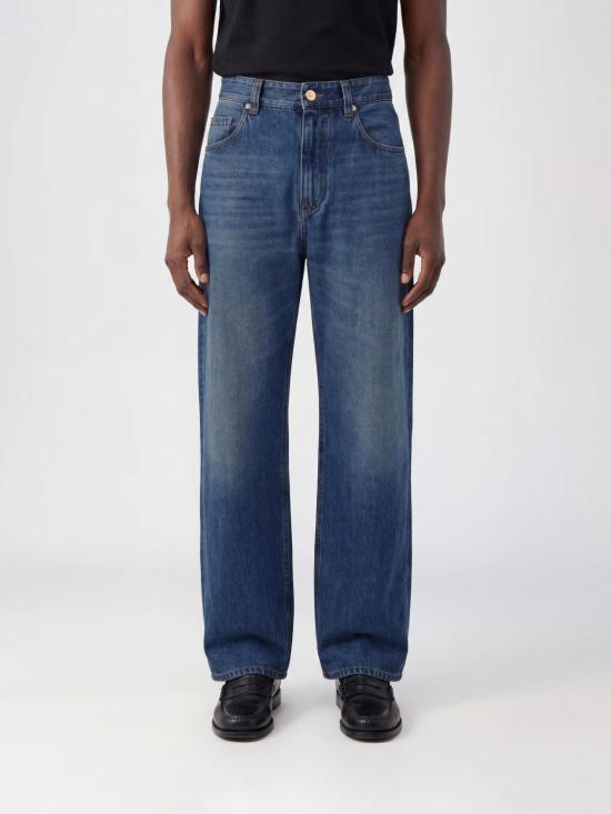 26SS 브루넬로 쿠치넬리 데님 팬츠 MA095P5565 C9039 Blue