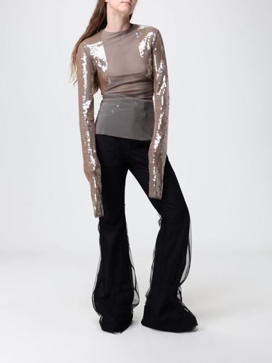 26SS 릭 오웬스 스트레이트 팬츠 RO01F6329TUCV1 09 Black - RICK OWENS