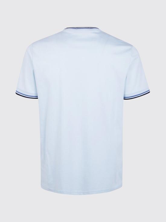 26SS 프레드페리 반팔 티셔츠 FPM1588V57 96A Blue 3 - FRED PERRY