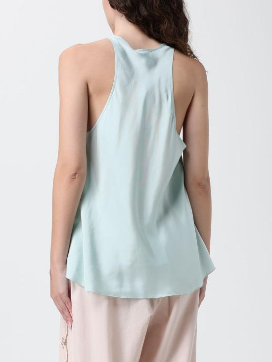 26SS 포르테포르테 반팔 티셔츠 14855MYTOP 6081 Gnawed Blue - FORTE FORTE
