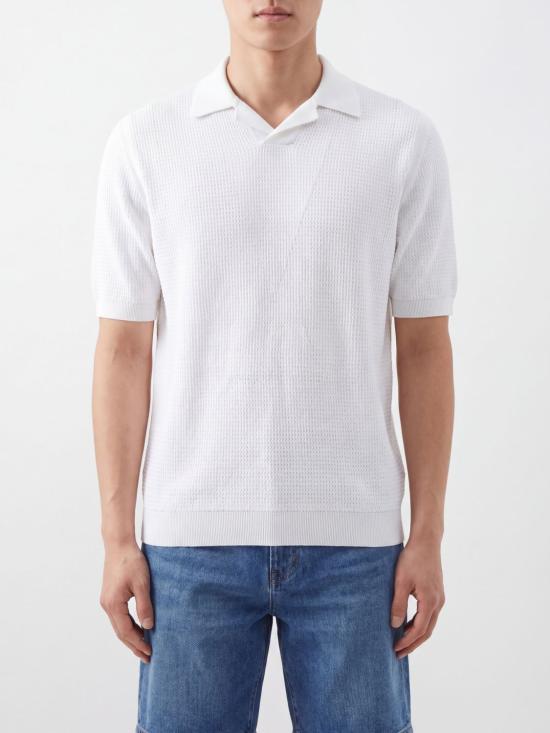 26SS 발렌타인 폴로 티셔츠 B2W23114CT4 10144 White