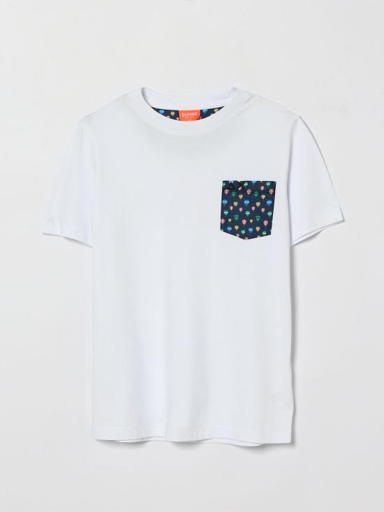 26SS [키즈] 썬 68 티셔츠 T36343 0123 White 1