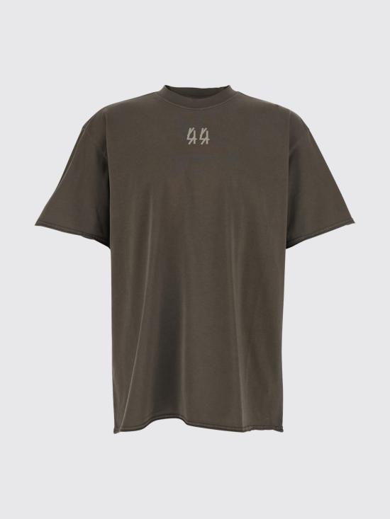 26SS 44레이블 반팔 티셔츠 B0030556FA724 P777 Grey - 44 LABEL