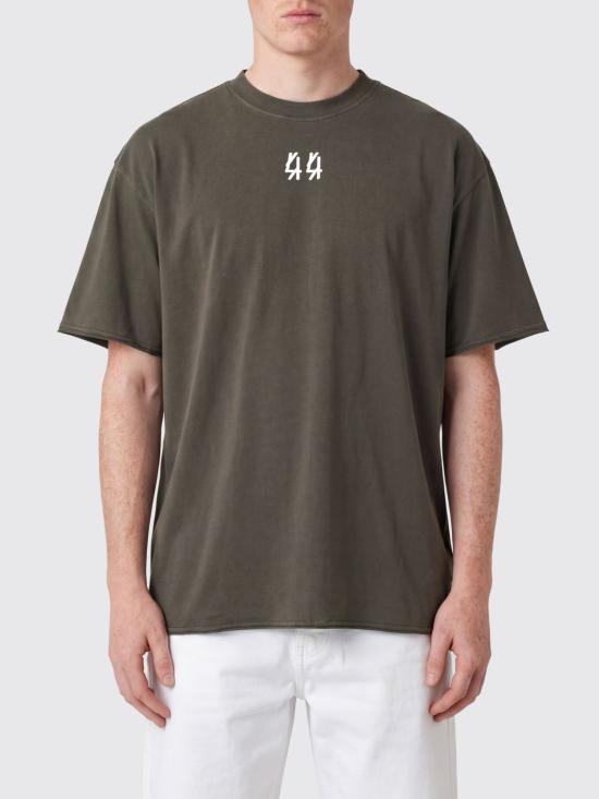 26SS 44레이블 반팔 티셔츠 B0030556FA724 P777 Grey