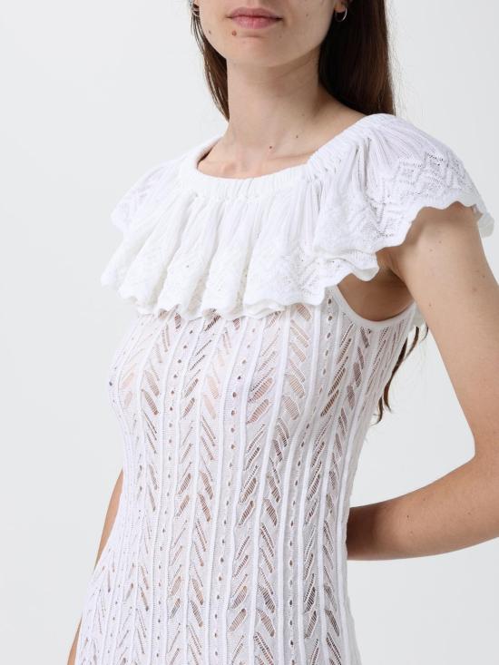 26SS 안토니오발렌티 롱 원피스 9204AVNS03 01 White - ANTONINO VALENTI