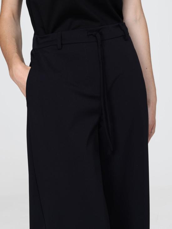 26SS 막스마라 스트레이트 팬츠 2616781067600 004 Black - MAX MARA