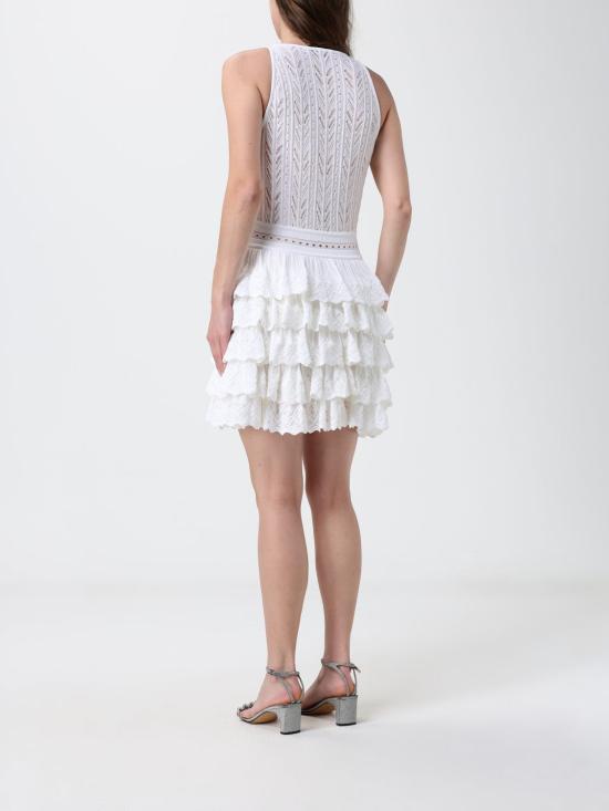 26SS 안토니오발렌티 미디 원피스 9212AVNS03 01 White - ANTONINO VALENTI