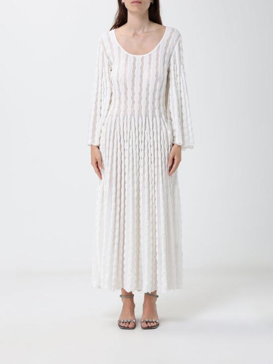 26SS 안토니오발렌티 롱 원피스 2210AV26S87 408 White